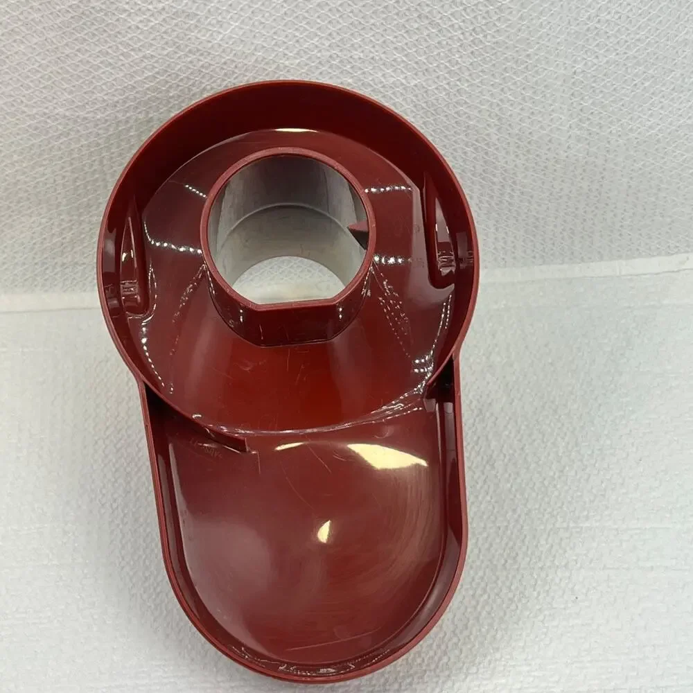 Jack LaLanne MT-1020-1 Power Juicer Red Lid Top Cover Feed Chute OEM Part